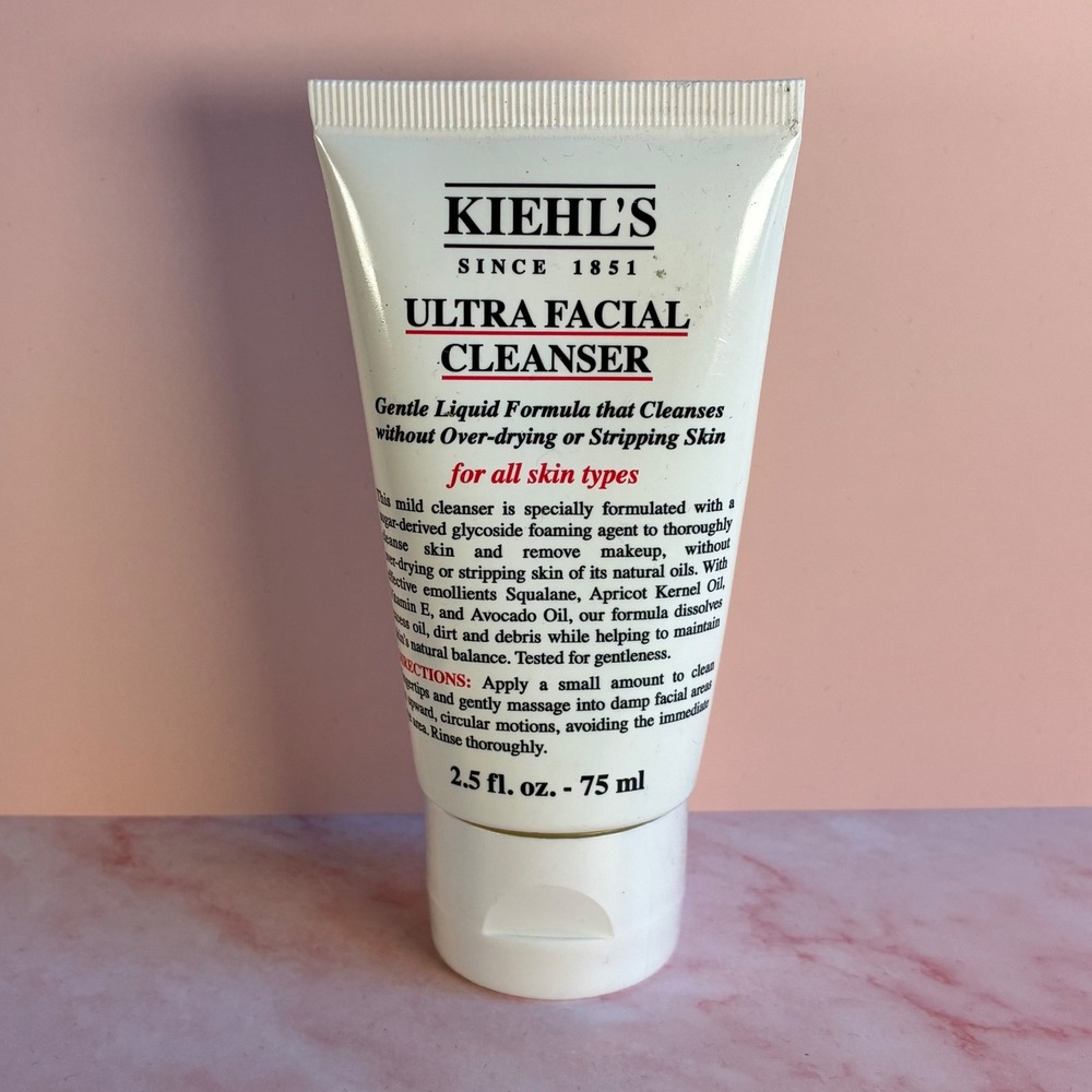 Kiehls Ultra Facial Cleanser 2.5oz Gentle Daily Face Wash All Skin Types New